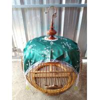 ราคา ผ้าคลุมสี่ชายนกเขาใหญ่ พร้อมลูกตุ้ม ขนาด 16 นิ้ว และ 19 นิ้ว (18825636822)