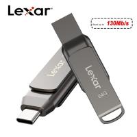 ราคา D400 Lexar USB 128GB typec OTG 3 1 USB แฟลชไดรฟ์64GB U Disk 32GB pendrive รถ256GB ไดรฟ์ปากกาขนาดเล็กสำนักงานโลหะสำหรับโทรศัพท์ (21170939732)
