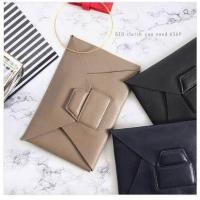 ราคา GEO4 Clutch กระเป๋าคลัทช์หนังแท้ สีเทา THEOREM (363219114)