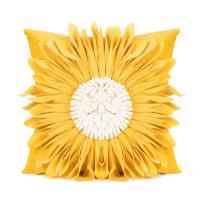 ราคา Fashion Modern Style Pink White Throw Pillows 45 45cm Velvet Stitching 3D Chrysanthemum Cushion Waist Pillow Blue Cushion Case (21249906819)