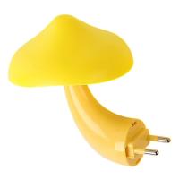 ราคา EU US ปลั๊กไฟ LED กลางคืนหลอดไฟเห็ดหัวขั้วไฟผนังหลอดไฟสำหรับห้องนอนโคมไฟเซนเซอร์ควบคุมไฟประดับบ้าน (19982318707)