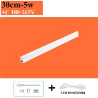 ราคา ชุดไฟ LED เต็มชุด T8 T5หลอดไฟ LED ติดผนัง220V 110V 30ซม 50ซม ไฟ LED สำหรับห้องครัวห้องนอน (11803396710)