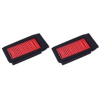 ราคา 2X Air Filter Motorcycle Engine Filter Intake for Yamaha XT250 Magician 250 Serow 2005 2017 XG250 TRICKER 2004 2010 (16491712180)