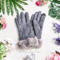 ราคา พร้อมส่ง ถุงมือทัชสกรีนกันหนาวหนังกลับบุขนด้านในด้วยจ้า อุ่นติดลบ ลุยหิมะได้จ้า (20520613484)