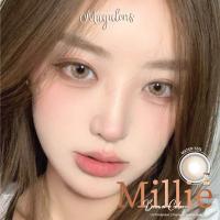 ราคา คอนแทคเลนส์ Maya รุ่นMillie ค่าสายตาปกติ สีน้ำตาล สีเทา (20938089945)