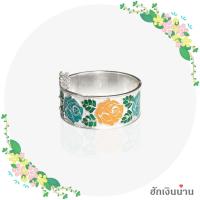 ราคา ฮักเงินน่านพร้อมจัดส่ง กำไลเงินแท้ 92 5 กำไลกุหลาบ กำไลลงยา กำไลเงินน่าน เครื่องเงินน่าน เงินเมืองน่าน กำไลวินเทจ (20816368473)