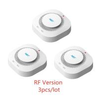 ราคา 433MHz Wireless Fire Protection SMOKE ALARM SENSOR เครื่องตรวจจับสัญญาณเตือนสำหรับ RF GSM ระบบเตือนภัยความปลอดภัยในบ้าน (21170356123)