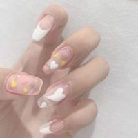 ราคา สติ๊กเกอร์เล็บปลอมลายเมฆบัลเล่ต์สีฟ้าและเมฆสีฟ้า24ชิ้น (16194001146)