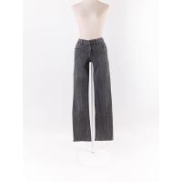 ราคา bossini กางเกงยีนส์ขายาวทรงกระบอกสีเทา Preloved (20614599730)