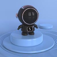 ราคา พัดลมนักบินอวกาศ พัดลมขนาดเล็กห้อยคอ พัดลมแขวนคอแบบไร้ใบพัด พัดลมแบบพกพา พัดลมไร้เสียง Creative Astronaut Can Hang Neck Design Portable Bladeless Fan Usb Charging Silent Wind Fan Mini Small Electric F