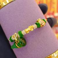 ราคา ข้อมือปี่เซียะแพนโดร่า เกลียวทองเหลือง น้ำหนักทอง 0 1 0 15 กรัม ทองคำแท้ 99 99 24K ยาว 15 18 cm ปรับได้ (7527178800)