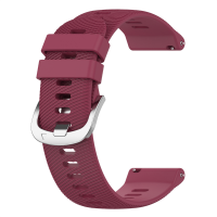 ราคา 18mm 20mm 22mm Watch Bracelet for Garmin Forerunner 265 Strap Cross Striped Silicone Wristband for Forerunner 265S Music Band (18359548465)