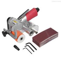 ราคา เครื่องขัดกระดาษทรายสายพานแบบใช้ลมเครื่องขัดกระดาษทรายแบบสายพานเข็มขัดมืออาชีพเครื่องมืออัดอากาศทรายขัดขนาด11ชิ้นขนาด60X260มม เครื่องกระดาษทรายการวาดลวดโลหะแบบนิวเมติกเหมาะสำหรับงานไม้โลหะและงานขัดแบบ