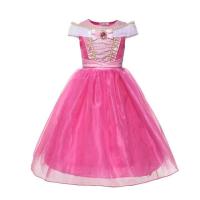 ราคา ZZOOI MUABABY 25 Styles Princess Fancy Dress Up for Girls Elsa Sophia Rella Snow White Sleeping Beauty Halloween Party Anna Costume (18135031872)