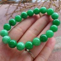 ราคา สร้อยข้อมือมรกตแห้งรอบลูกปัด10มิลลิเมตรเต็มมรกตสร้อยข้อมือใกล้ชิดวันวาเลนไทน์ของขวัญวันเกิดวันแม่ (14484797119)