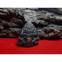 ราคา กะลาตาเดียวเเครื่องรางทนสิทธิ์ แกะราหูอมจันทร์ ลงยันต์ปิดทอง ของเก่าขลัง ผ่านการใช้งาน (5880550584)