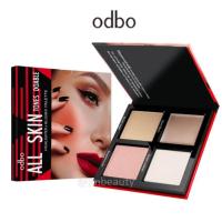 ราคา Odbo All Skin Tones Doable Highlighter Blusher Palette 18g โอดีบีโอ ดูเอเบิ้ล ไฮไลท์เทอร์ เอ็กซ์ บลัชเชอร์พาเลท OD101 สินค้าคุณภาพ (19159090475)