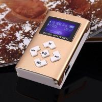 ราคา เครื่องเล่นเพลงที่ตั้งโลหะ Mp3ไร้เสียงคลิปสัมผัส32Gb ไมโครการ์ดเอสดีทีเอฟวอล์กแมนหน้าจอ Lcd มีเดียดิจิตอล 1 X เครื่องเล่นเพลง MP3 (20480600069)