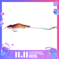 ราคา LANG เหยื่อปลอมสำหรับตกปลาปลอมเหยื่อปลอมรูปกุ้งนิ่มจำลองพลาสติกเรืองแสง8ซม (20512127261)