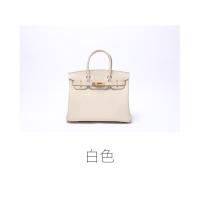 ราคา กระเป๋าแพลตทินั่มกระเป๋าแฮนด์เมด TOGO สายน้ำผึ้งของรองเท้าหนังแท้สตรีกระเป๋าลายล็อคหัวเข็มขัดกระเป๋าขนาดถือได้ (20913950157)