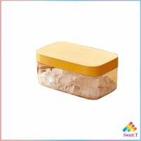 ราคา กล่องใส่น้ำแข็ง ถาดน้ำแข็ง ที่ทำน้ำแข็ง ถาดน้ำแข็งตู้เย็นของใช้ในครัวเรือน ice tray with cover (14835022256)