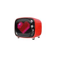 ราคา 6W Wireless bluetooth Retro TV Speaker Smart Portable Speaker Mini Stereo Alarm Clock Subwoofer Music Player LCD TF Card (20647753215)