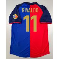 ราคา เสื้อบอล ย้อนยุค บาร์เซโลน่า 1999 เหย้า Retro Barcelona Home พร้อมเบอร์ชื่อ 11 RIVALDO ครบ 100 ปี 1899 1999 เรโทร คลาสสิค (20504882315)