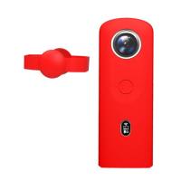 ราคา เคสป้องกันซิลิโคน PULUZ มีฝาปิดเลนส์สำหรับ Ricoh Theta SC2 360กล้องพาโนรามา (17160158254)