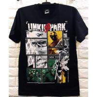 ราคา 2023 NEWRock Band Linkin Park เสื้อยืดสีดำ COD สำหรับผู้ชาย (19891395139)