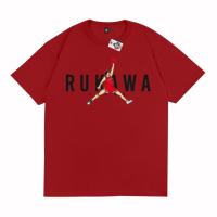 ราคา Triangle Anime T Shirt SLAM DUNK KAEDE RUKAWA AIR JORDAN Anime T Shirt 09 (18730673038)