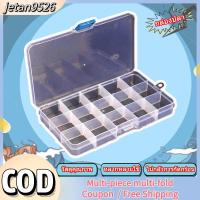 ราคา jetan9526 Ready Stock กล่องปลา กล่องเก็บของพลาสติกแบบ5 10 15 24ช่องกล่องใส่เหยื่อตกปลา กล่องเก็บของชั้นลอยสองชั้น (10089042254)