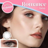 ราคา Protrendcolor Contact lens คอนแทคเลนส์โปรเทรนด์คัลเลอร์ รุ่น Romance Brown Gray นำเข้าจากเกาหลี ของแท้ 100 มี อ ย ขนาดเลนส์ 14 2 เท่าตาจริง เลนส์นิ่ม แฟชั่น (10250895521)
