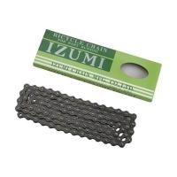 ราคา JAPAN Izumi Fixed Gear Bike Chain Track Single Speed Bicycle 1 2x1 8x100 116L Links Racing Fixie Chain Parts Bike Accessories (20161078105)