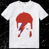 ราคา เสื้อยืดคอกลมเสื้อยืด พิมพ์ลายนักร้อง David Bowie Ziggy Stardust สําหรับผู้ชาย ผู้ใหญ่ S 5XL (19490481659)