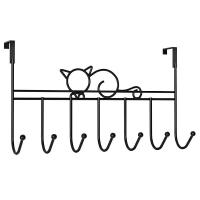 ราคา over the Door Hook Bathroom Hanger Coat Clothes Hat Bag Towel Hanger Hanging Rack for Home Kitchen Storage (19409137803)