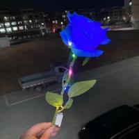 ราคา 40ซม LED Luminous Rose Light ดอกไม้ของขวัญสำหรับวันวาเลนไทน์วันเกิดงานแต่งงานคู่คนรัก Confession ตกแต่ง Lamp (16798987566)