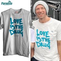 ราคา การออกแบบเดิมเสื้อยืด พิมพ์ลายวงดนตรี Paradise Love is The DrugS 5XL (19301989990)