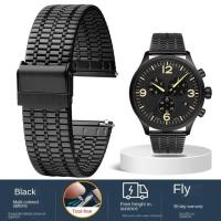 ราคา Quick Release Wrist band For Tissot citizen Casio Armani fossil watch strap mens womens stainless steel watchband 18mm 20mm 22 (20435992079)