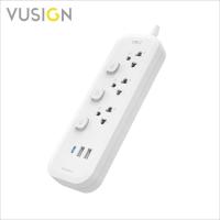 ราคา Vusign ปลั๊กไฟต่อพ่วง ปลั๊กไฟ 3 ตา ปลั๊กพ่วง ปลั๊กไฟบ้าน ปลั๊กไฟมาตรฐาน รางปลั๊กไฟ ปลั๊ก มี 6 ช่อง มี USB กำลังสูงสุด 2300W ยาว 3 5 เมตร วัสดุทนไฟ 750 ํC มาตรฐาน มอก Socket (21248253617)