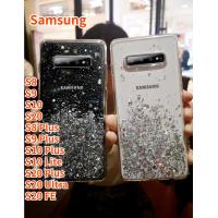 ราคา Lonee เคสฟอยล์สีทองแวววาวสำหรับ Samsung Galaxy S9 PlusS9ซัมซุง S8พลัสซัมซุง S8ซัมซุง S10ซัมซุง S10บวก S10ไลท์ซัมซุง S20ซัมซุง S20อัลตร้าซัมซุง S20เอฟอีพ็อกซี่ฟอยล์สีทองเคสโทรศัพท์โปร่งใสนิ่ม TPU (1984