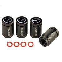 ราคา ขาย4Pcs สำหรับรถยนต์มาสด้ายางวาล์วฝาครอบ Anti Theft Leak Proof ยางวาล์วหมวกอุปกรณ์เสริมรถยนต์ MAZDA3 MAZDA2 CX 5 CX 7 CX 9 Tribute BT 50 323 MAZDA6 B2200 Familia Miata MX 5 626 (19509899849)