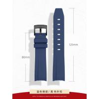 ราคา สายนาฬิกายางสำหรับ Omega X Swatch Joint MoonSwatch Constellation Sports 20มม สายนาฬิกาปลายโค้งสำหรับนาฬิกา Rolex (19645726997)