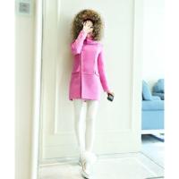 ราคา พร้อมส่ง โค้ทผ้าวูล ผ้าหนา ผ้าดี ติดลบได้ มีฮู้ด ฮู้ดแต่งเฟอร์แท้ เฟอร์ถอดได้ ฮู้ดเป็นซิปถอดได้ (20760373395)