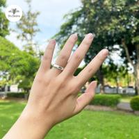 ราคา Hug Nan Jewelry ฮักเงินน่านพร้อมจัดส่งแหวนเกลี้ยงเงินแท้ 92 5 sterling silver 925 ขนาด 3 มิลลิเมตร แหวนเกลี้ยงหลังเต่า (20816252656)