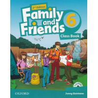 ราคา Bundanjai หนังสือ Family and Friends 2nd ED 6 Classbook Multi ROM P (16556339884)