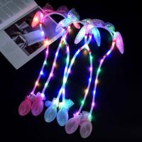 ราคา ที่คาดผมรูปกระต่ายไฟ LED ใหม่1ชิ้นมีหูขยับได้โบว์เรืองแสงสำหรับเด็กของขวัญคริสต์มาสสำหรับผู้ใหญ่กระต่ายตัวยาวของเล่นที่ติดผมห่วงสำหรับงานเลี้ยง (20368361491)