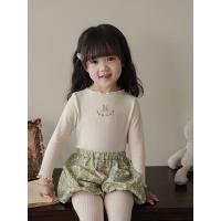 ราคา เสื้อแขนยาวเด็กผู้หญิง เสื้อแขนยาวปักลายกระต่ายเสื้อเด็กผู้หญิง90 140ซม (20646359247)