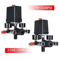 ราคา คอมเพรสเซอร์220V 380V พร้อมวาล์วควบคุมสวิตช์แรงดันสวิตช์ควบคุมวาวล์หลากชนิดสวิตช์ควบคุมแรงดันคอมเพรสเซอร์วาล์วความดัน (17279433107)