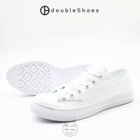 ราคา GIGA รองเท้าผ้าใบขาวล้วน รองเท้าพละ ผูกเชือก All Star รุ่น V127 ไซส์ 36 43 (15684856320)