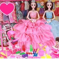 ราคา แต่งตัวตุ๊กตา ตุ๊กตาเจ้าหญิง set 158 ชิ้น ตุ๊กตาบาบี้ของเล่นสำหรับเด็ก ตุ๊กตาบาบี้ สมจริง สำหรับเด็กผู้หญิง ตุ๊กตา (20650695421)